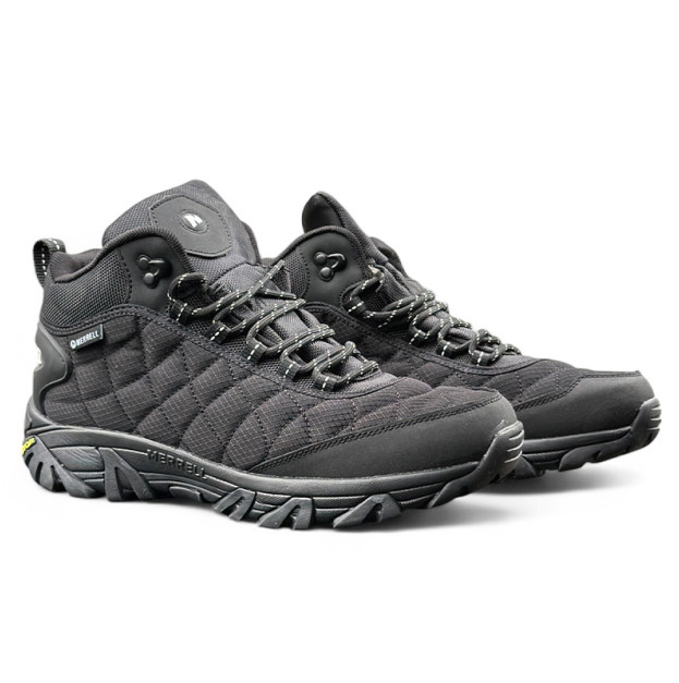 Merrell Ice Cap Moc II Triple Black White З ХУТРОМ